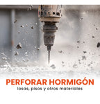 Rotomartillo Profesional Trabajo Pesado Estuche 1050W Accesorios