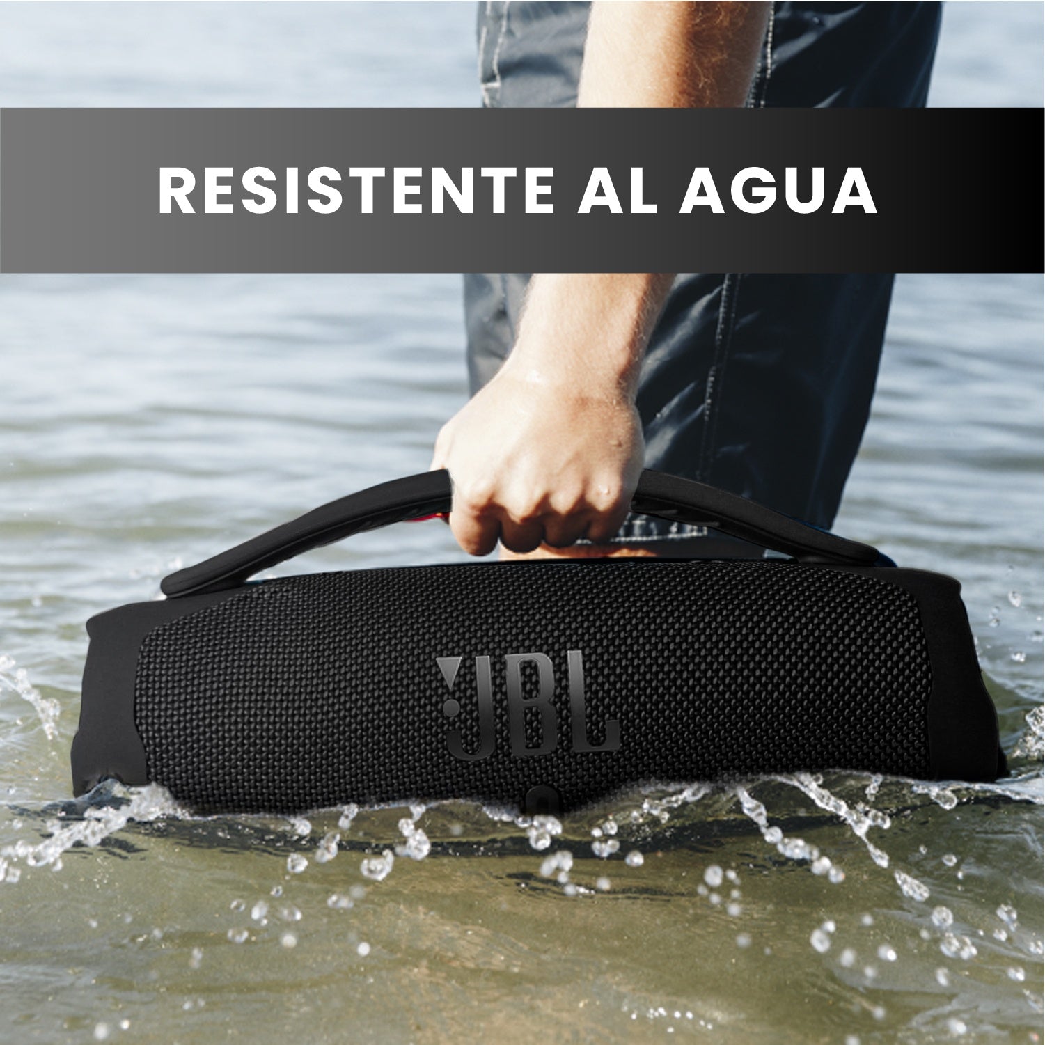 Parlante Mini Boom Box Bluetooth Jbl Inalambrico Negro Replic 1.1 Innovo