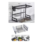Platero Escurridor Organizador De Loza + Escurridor De Plato