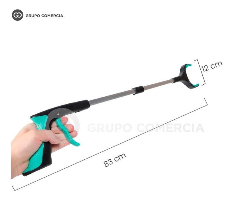Pinzas Extension Agarre Recoge Basura Objetos Plegable