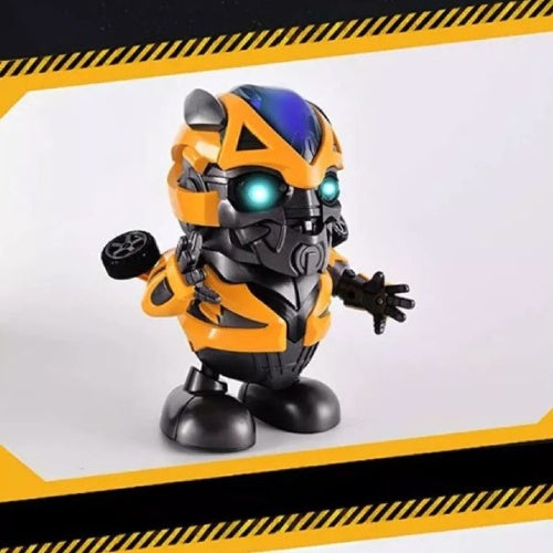 Juguete Coleccionable Ninos Bumbleebe Camina Sola Baila Luz