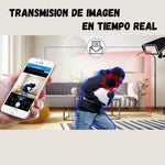 Camara Ip Exterior Doble Lente Wifi Vision Nocturna 360