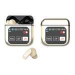 Audifonos Bluetooth 5Ta Generacion Cancelacion Ruido Pantalla Dorado 5.2