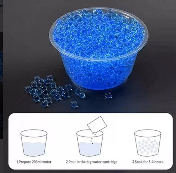 10.000 Bolas De Gel Para Pistola De Juguete Orbis Hidrogel