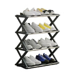 Organizador De Zapatos Para Hogar Armable Practico 4 Niveles