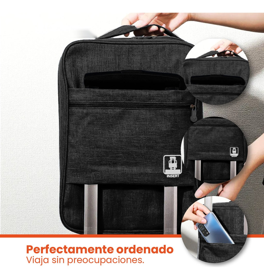 Bolso Organizador Para Maleta Viajera Negro