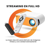Proyector Portatil Yg300 + Watch Onn 4K Con Magic Tv Instalado Cine En Casa Hd Con Canales Y Peliculas
