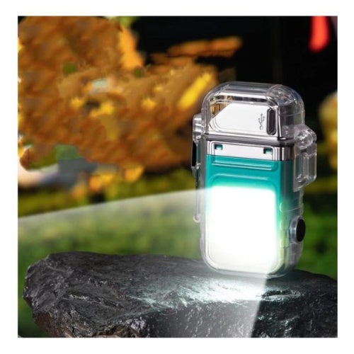 Linterna De Bolsillo Led 3 Modos Con Encendedor Recargable