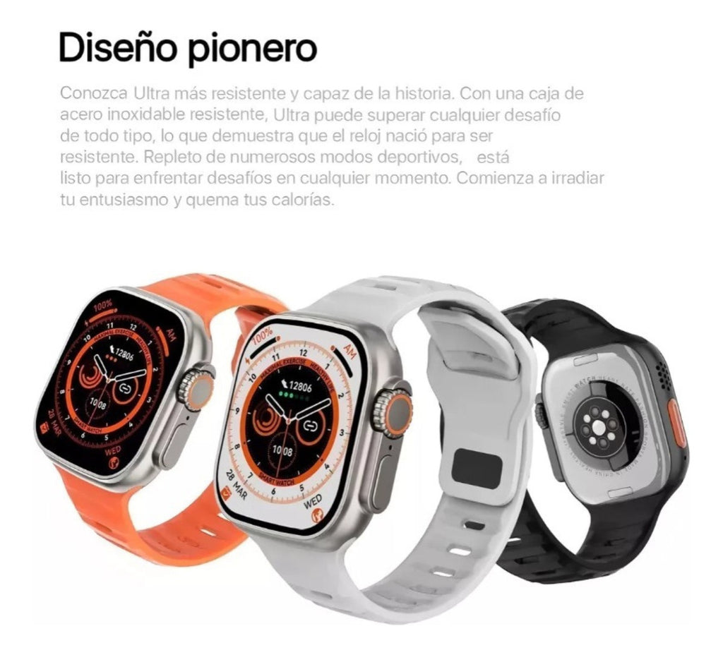 Parlante Bluetooth Mega Bass Tws + Smartwatch T900