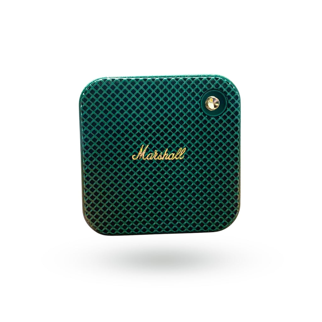 Parlante Bluetooth Sonido Potente Usb Mp3 Fm Portable Tono Verde Marshall