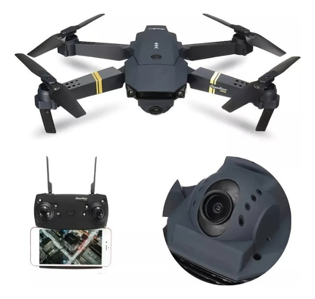 Drone Juguete Para Principiantes Doble Camara Infantil Plegable
