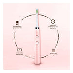 Cepillo Dental Pink Electrico Limpieza Profunda Estuche