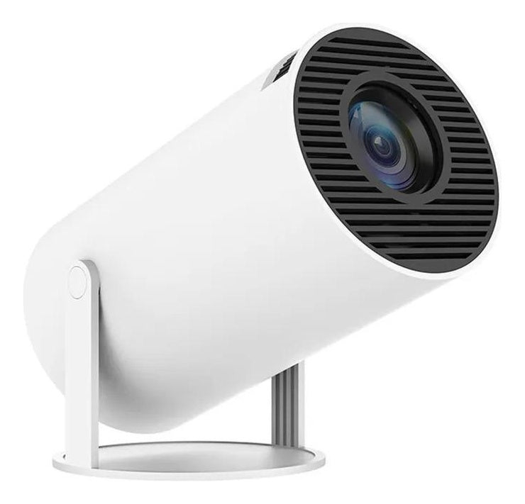 Mini Proyector Led Smart Android 11 Fhd 4500 Lumenes Wifi Bt Color Blanco