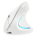 Raton Vertical Inalambrico Recargable Ergonomico De 2,4 G