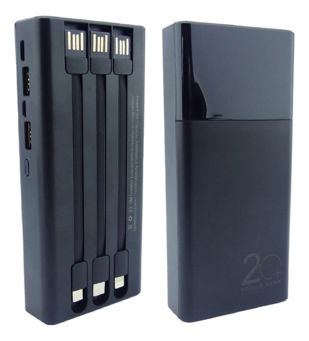 Bateria Portatil Power Bank 13.000 Mah Digital Linterna