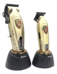 Duo Maquina Peluquera + Patillera Profesional Digital Kemei