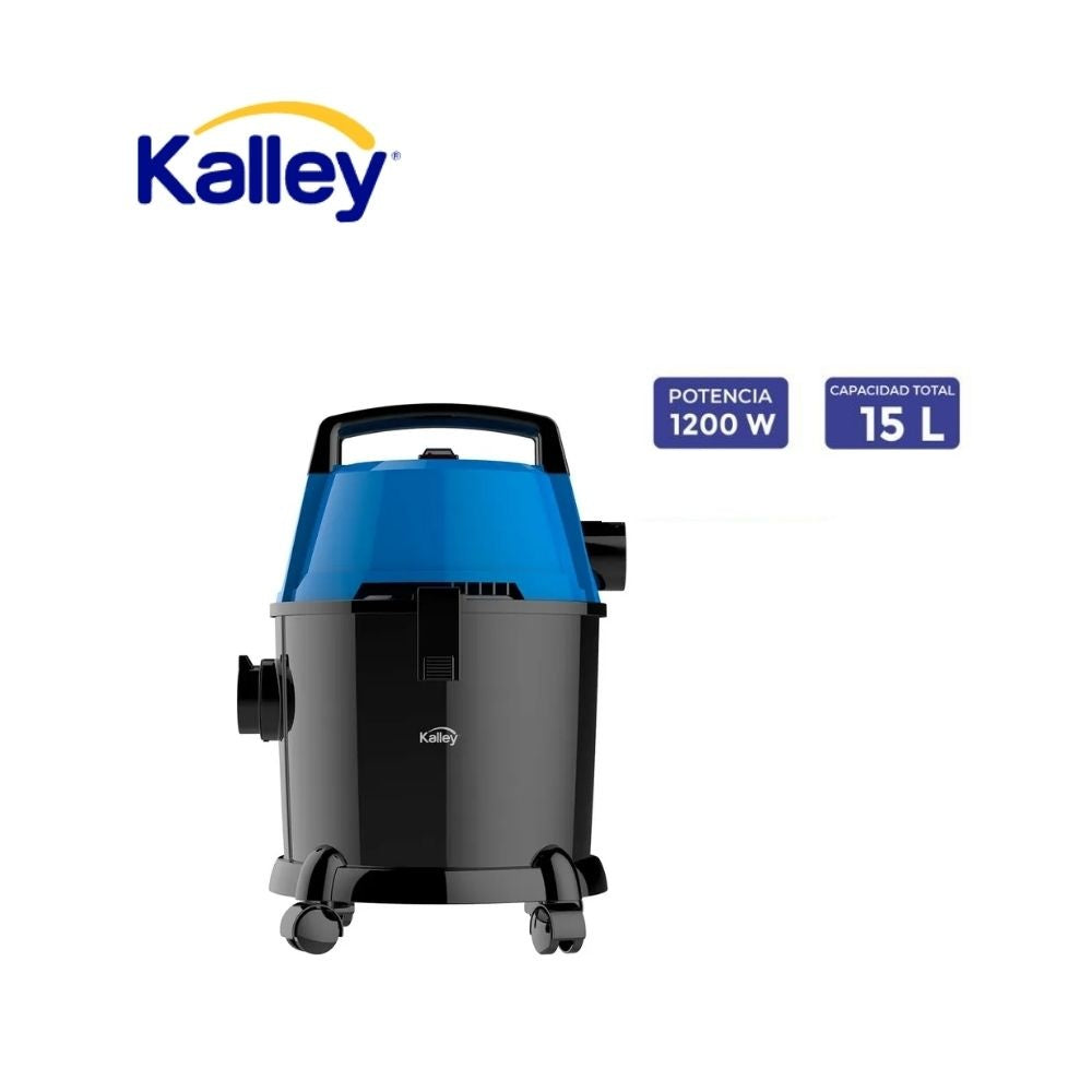 Aspiradora Kalley 3 En 1 Agua Y Polvo 15L 1200W Con Filtro Hepa