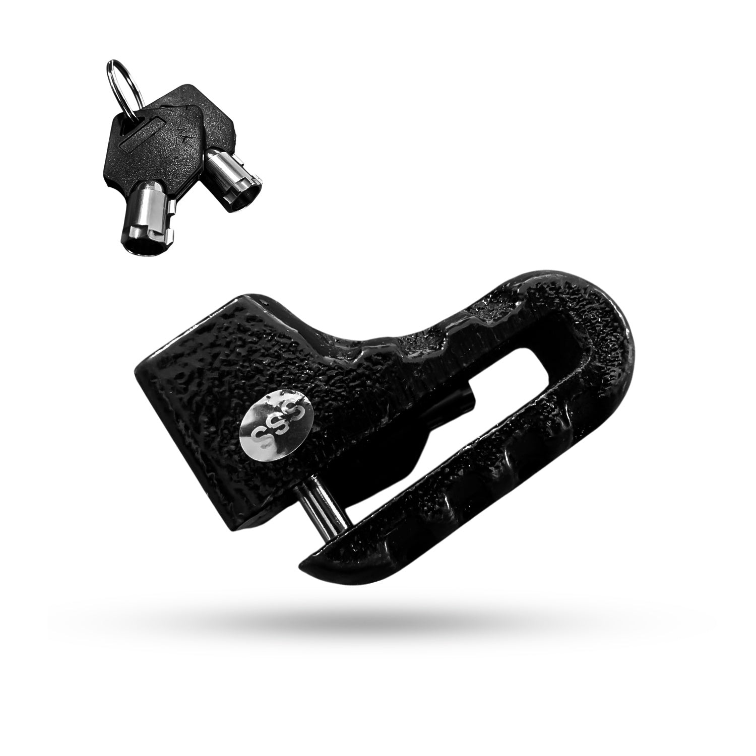 Candado Anti Robo Para Motocicletas Bicicletas Electricas Macizo Compacto 2 Llaves