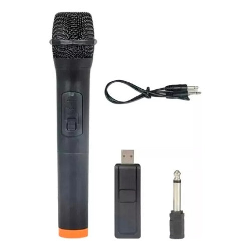 Microfono Inalambrico Receptor Usb Plug Profesional Karaoke