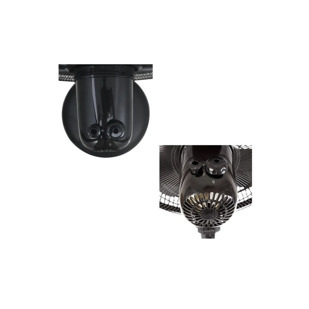 Ventilador De Pedestal Kalley 16" 32W - 3 Velocidades, Altura Ajustable