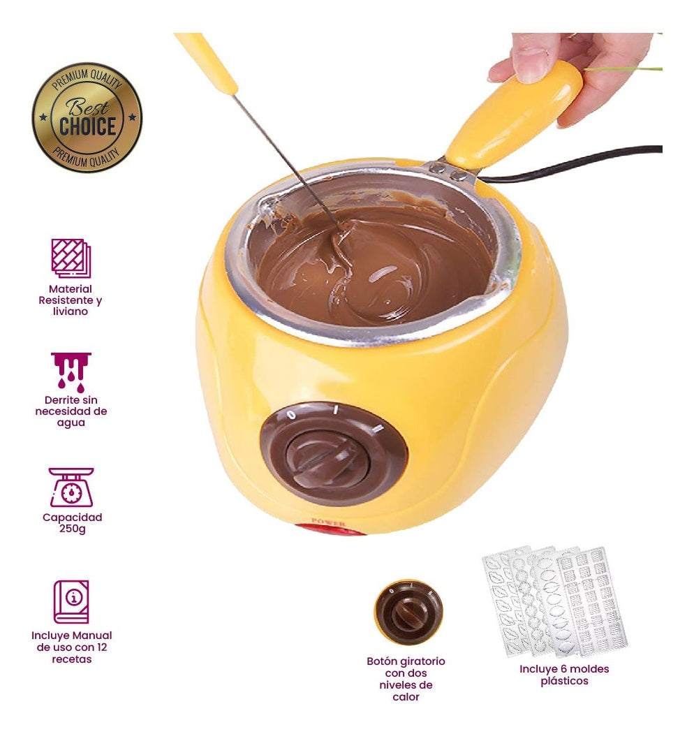 Maquina Fundidora De Chocolate Electrica Con Moldes