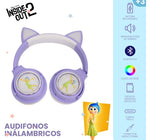 Audifonos Para Ninas Princesas Con Luz Rgb Bluetooth Intensamente