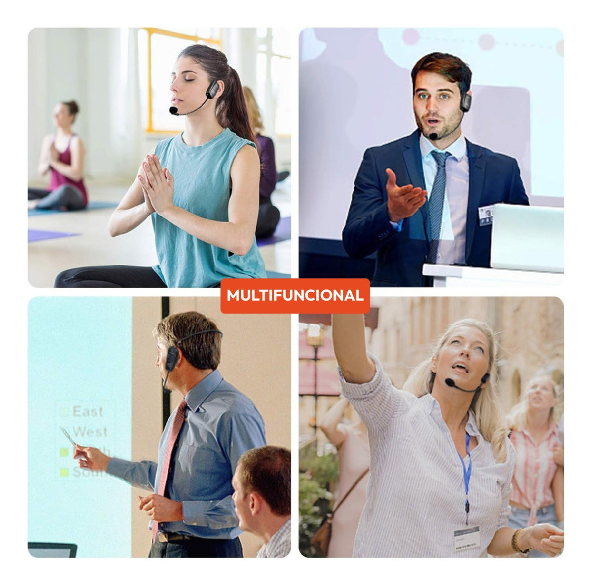 Microfono Inalambrico Profesional Conferencia Bluetooth 5.0