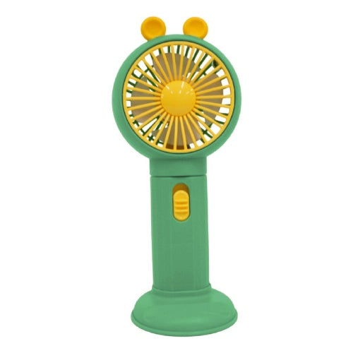 Mini Ventilador Recargable Con Soporte Para Celular Portatil