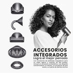 Secador Dys Pro Para Cabello Con Accesorios Boquillas