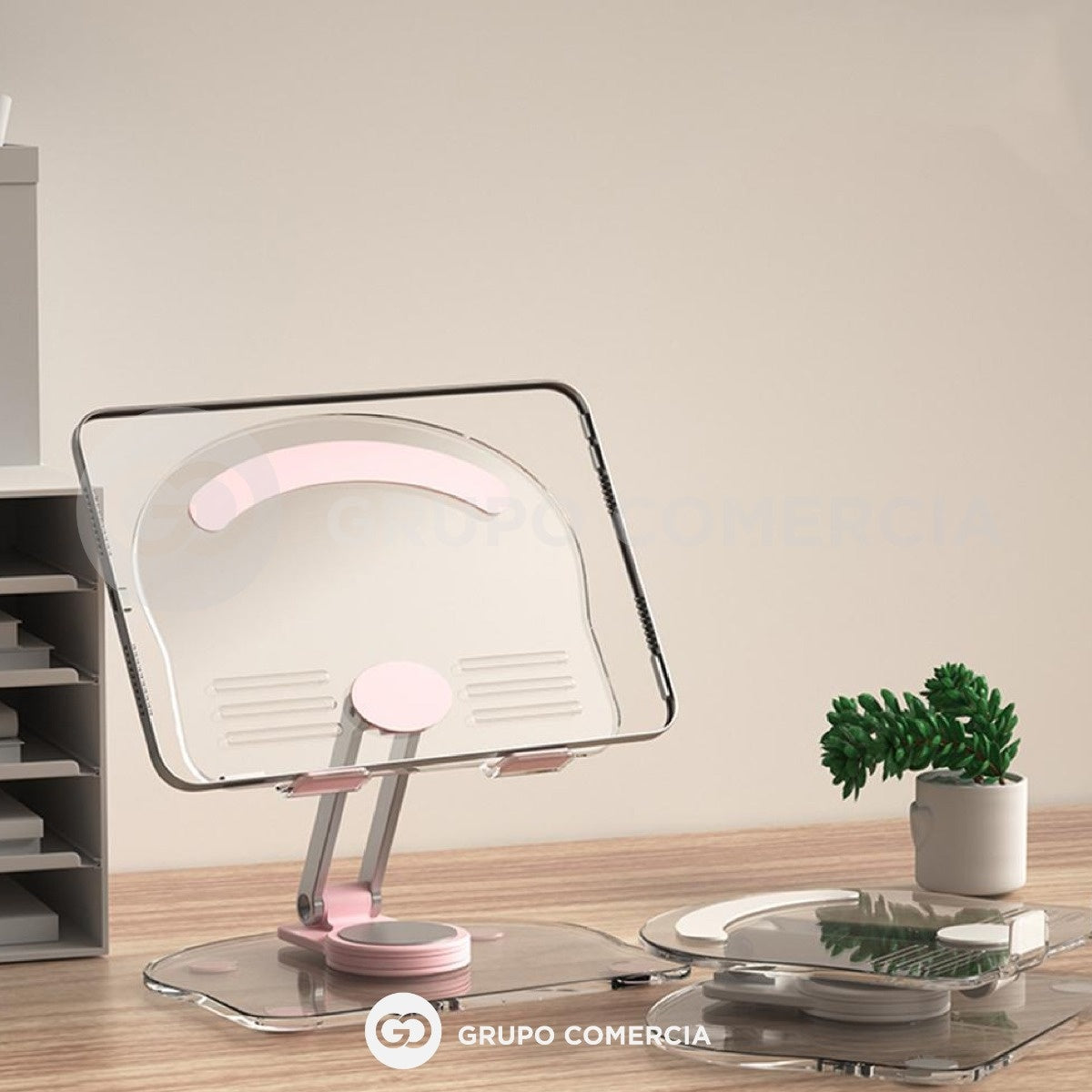 Base Soporte Para Tablet Celular Giratorio 360 Ajustable