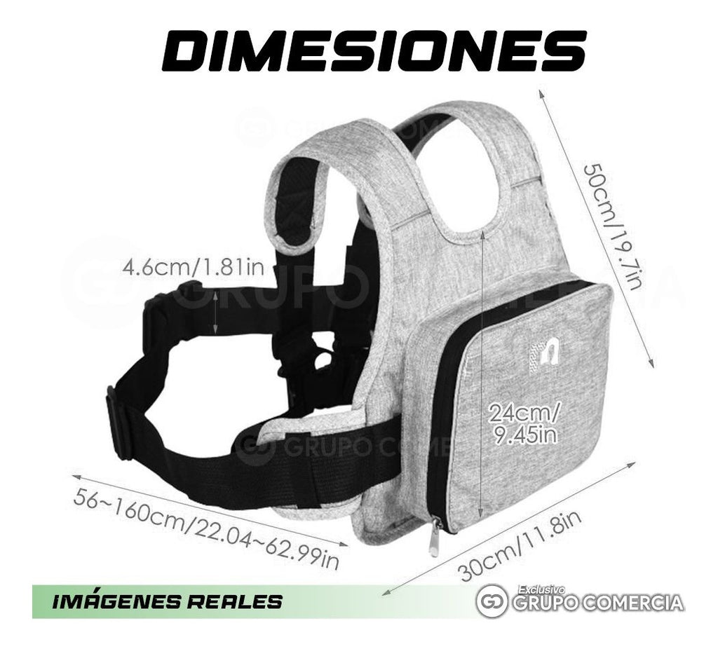 Sujetador Canguro Seguridad Ninos Para Moto/ Bicicleta Arnes