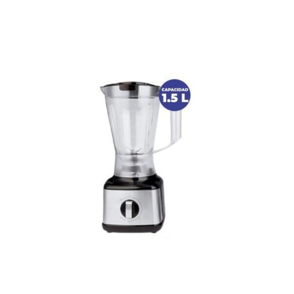 Licuadora Kalley 1.5L Vaso Plastico 5 Velocidades Alta Potencia