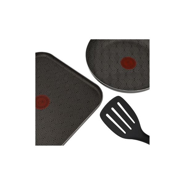 Set De Sartenes Y Utensilios Antiadherentes Imusa Cocina Facil 7 Piezas