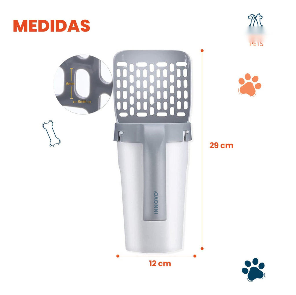 Pala Limpiadora De Arenero Para Gatos Practica Mascotas