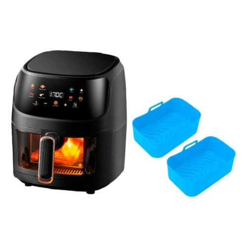 Freidora De Aire 10 Litros Alta Potencia 2400W Air Fryer Obsequio