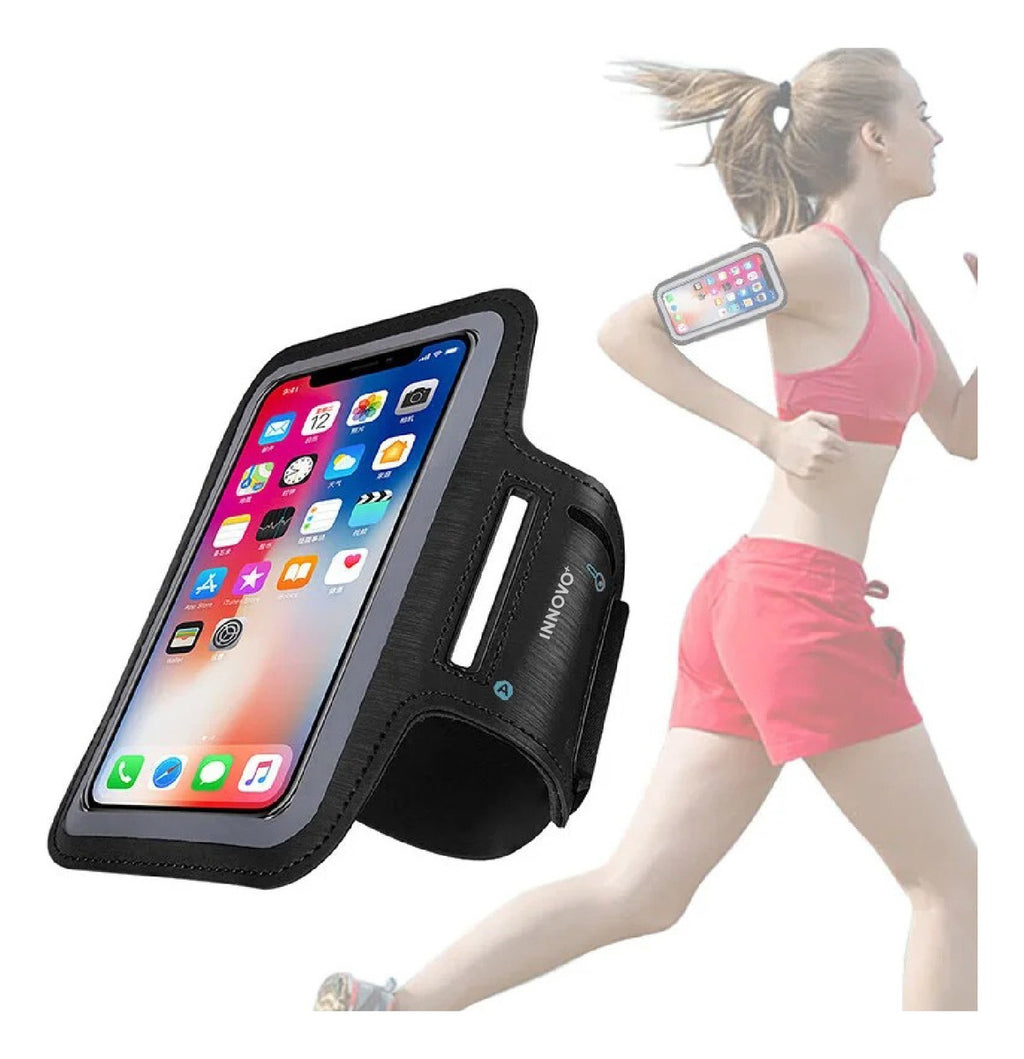 Bolso Deportivo Runing Trotar + Estuche De Brazalete Gym