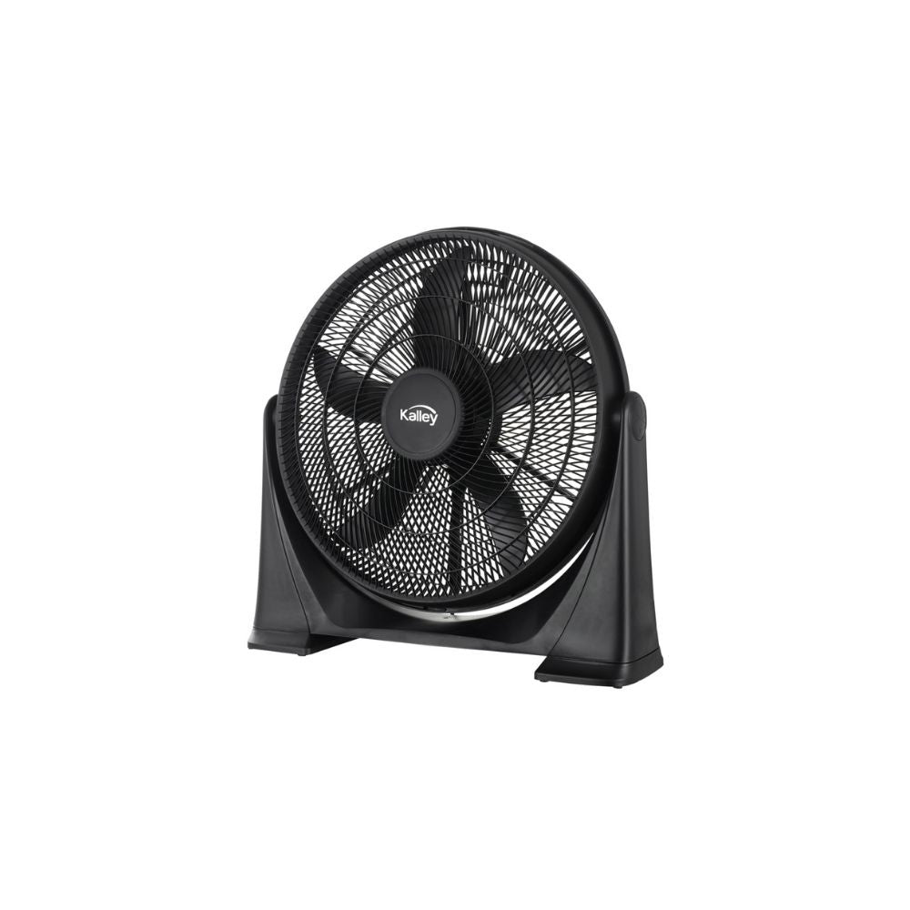 Ventilador Kalley Turbo 20" De Piso Potente 100W Con 3 Velocidades