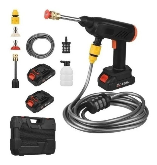 Hidrolavadora Portatil Lavadora Presion Carro Doble Bateria