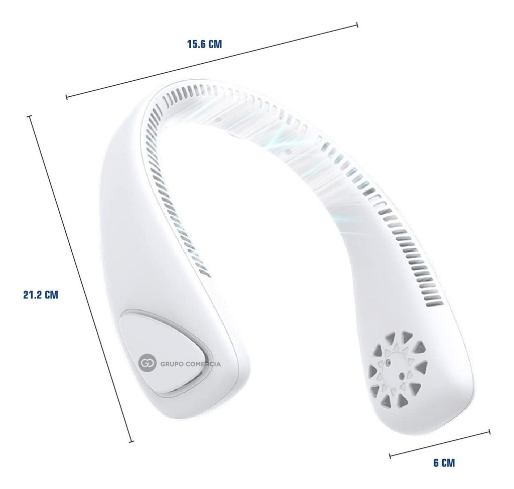 Ventilador Cuello Portatil Recargable Usb Personal