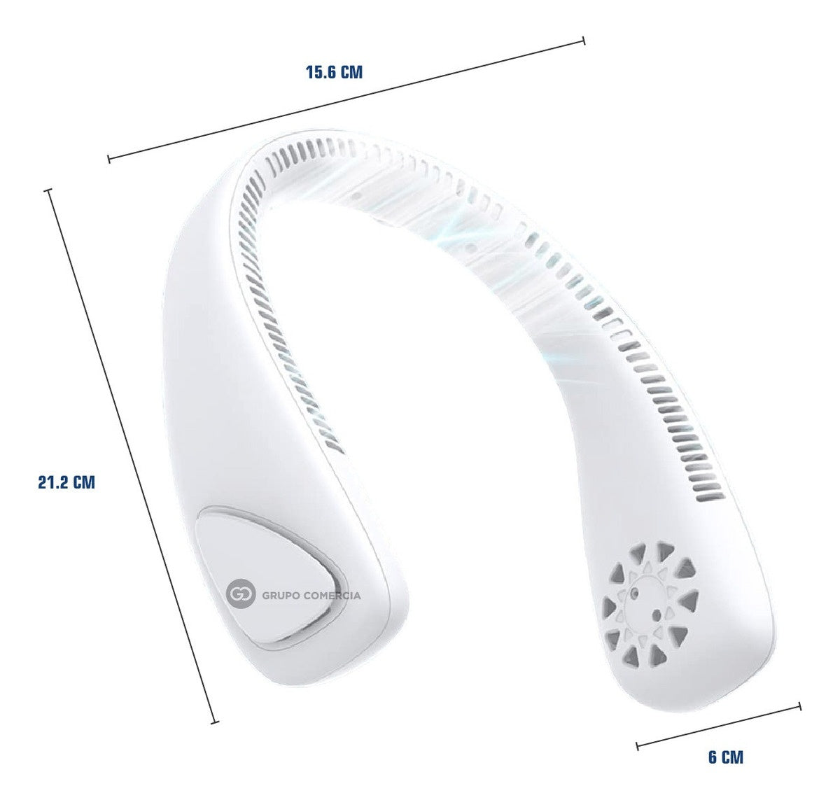 Ventilador Cuello Portatil Recargable Usb Personal