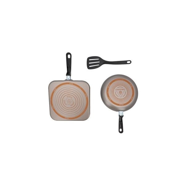 Set De Sartenes Y Utensilios Antiadherentes Imusa Cocina Facil 7 Piezas