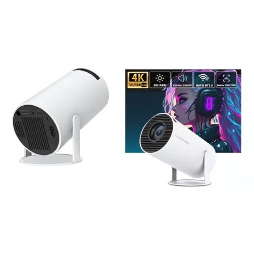 Mini Proyectores Hy300 Blanco 110V/220V Con Android 11