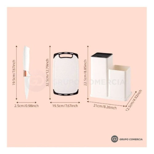 Set 19 Utensilios De Cocina Siliconados Alta Calidad Premium