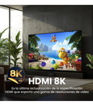 Cable Hdmi 8K 4K Hd Alta Velocidad 48Gbps 3 Metros