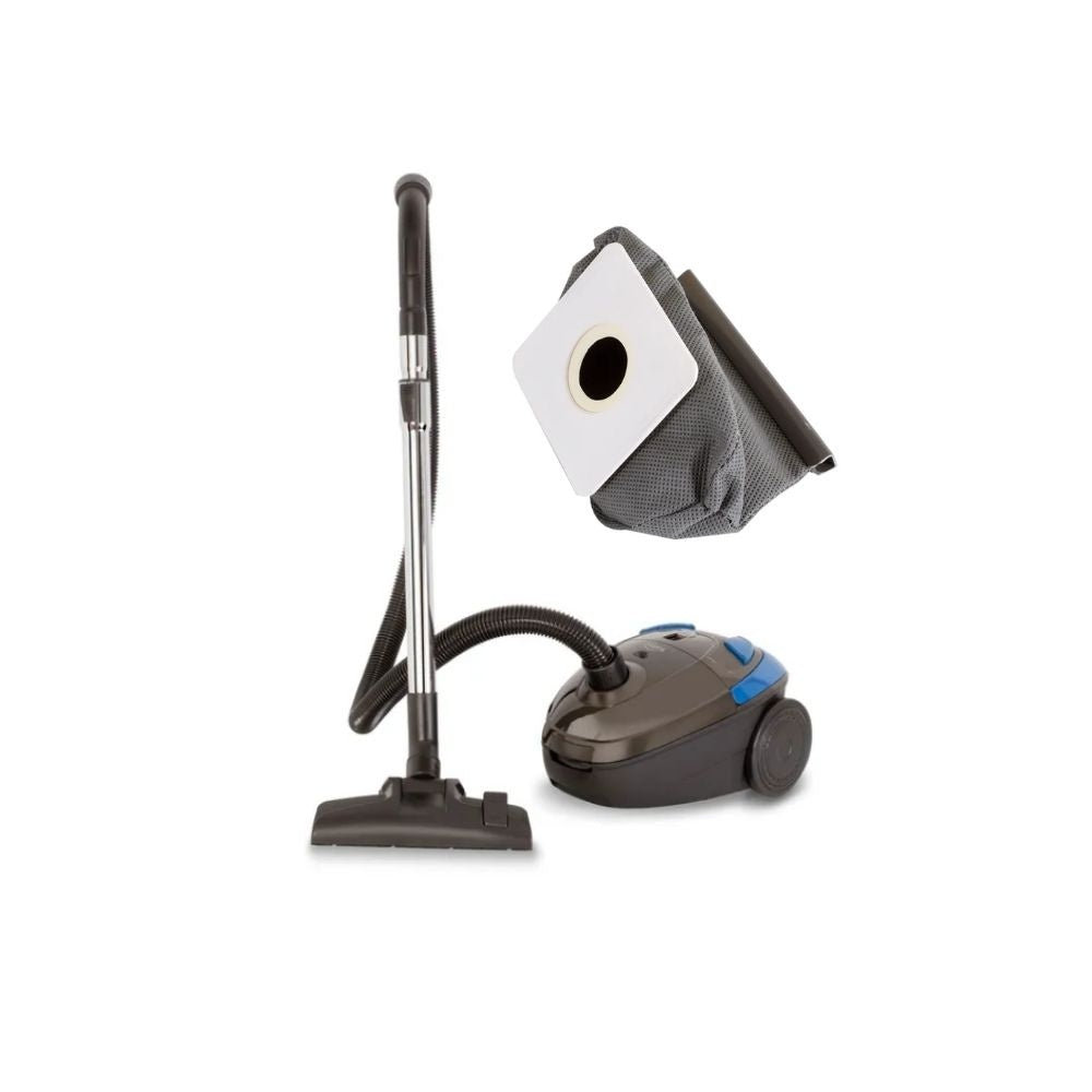 Aspiradora Kalley 1000W Con Bolsa 2L Filtro Hepa Hogar Potente Y Compacta