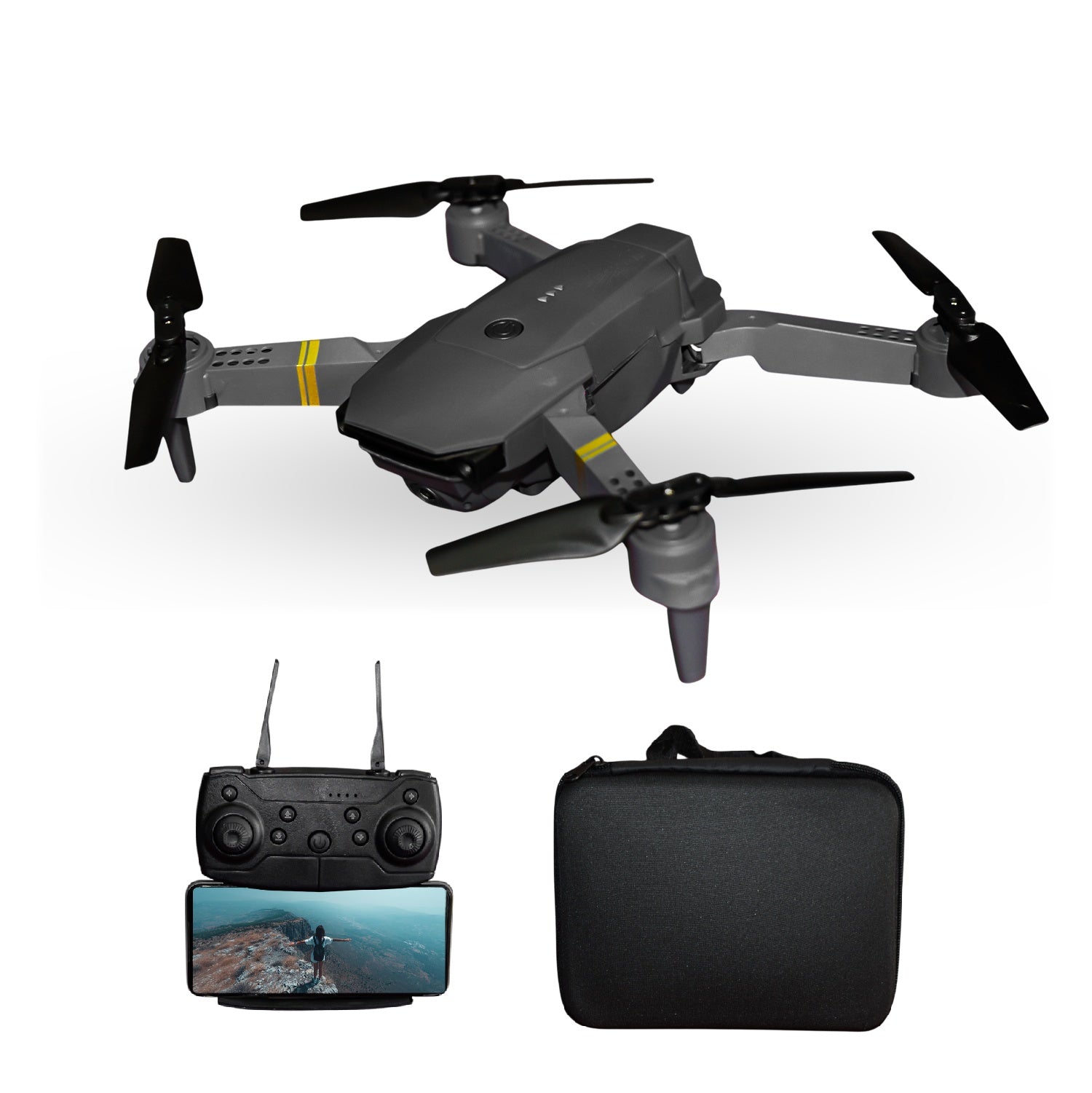 Drone Juguete Para Principiantes Aprendizaje Con Camara Acrobacias