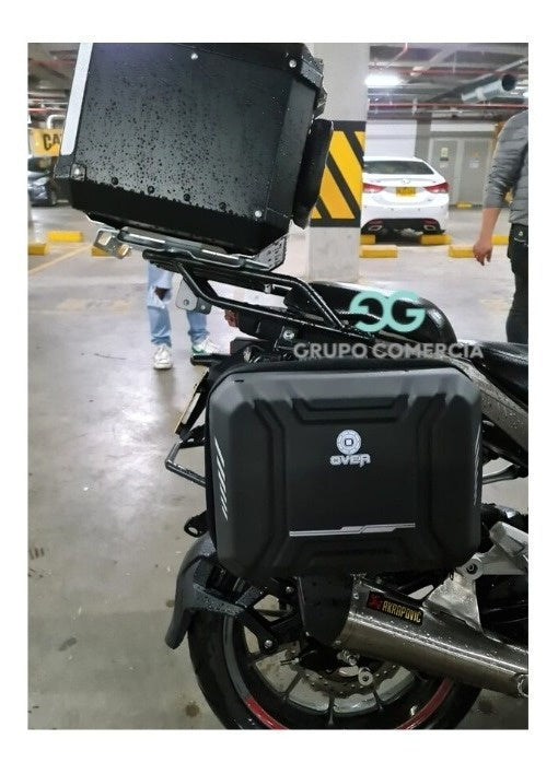 Maleta De Parrila Maletero Para Moto Original Porta Casco