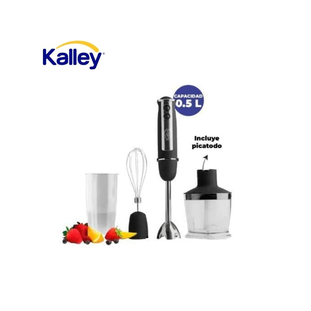 Batidora De Mano Kalley 500W - 5 Velocidades Picatodo
