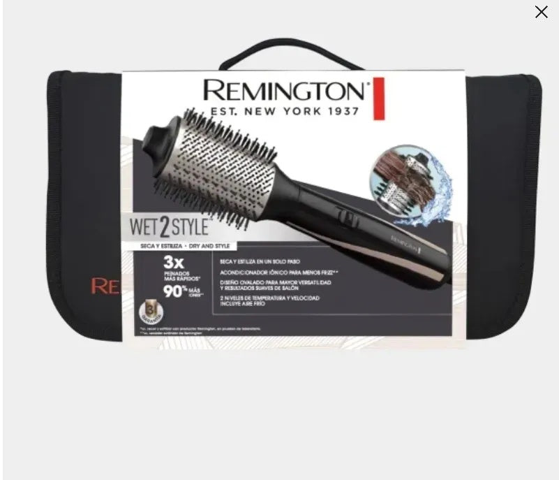 Cepillo Secador Remington Wet 2 Style Original