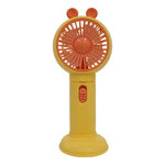 Mini Ventilador Recargable Con Soporte Para Celular Portatil